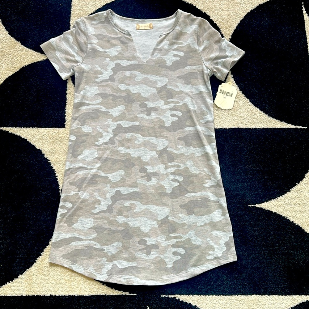 NWT Altar’d State Camo shift Dress